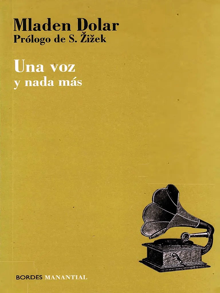 Portada de Una voz y nada más