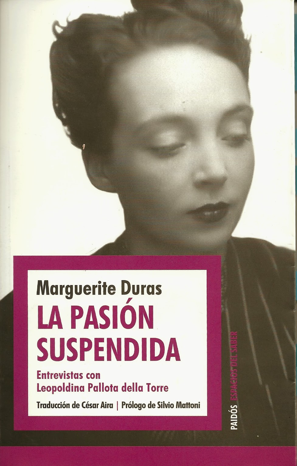 Portada de La pasión suspendida