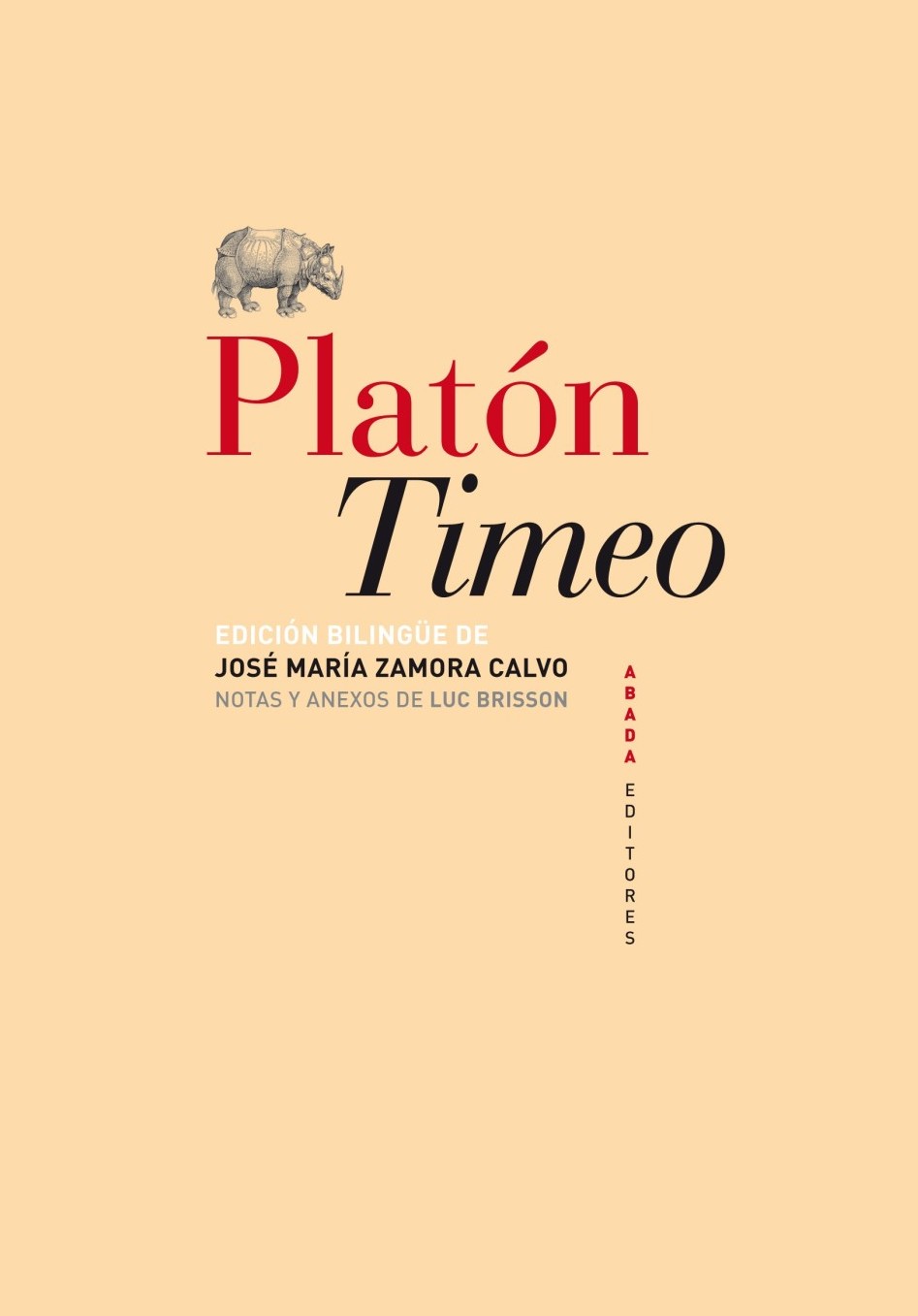 Portada de Timeo