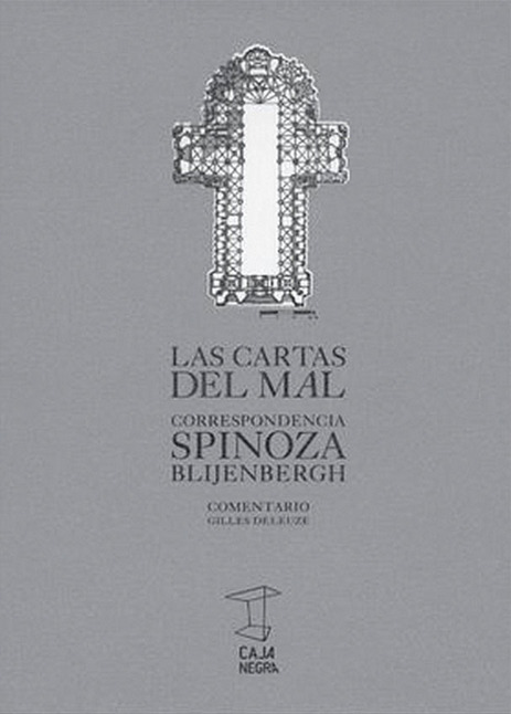 Portada de Las cartas del mal.  Correspondencia Spinoza-Blijenbergh